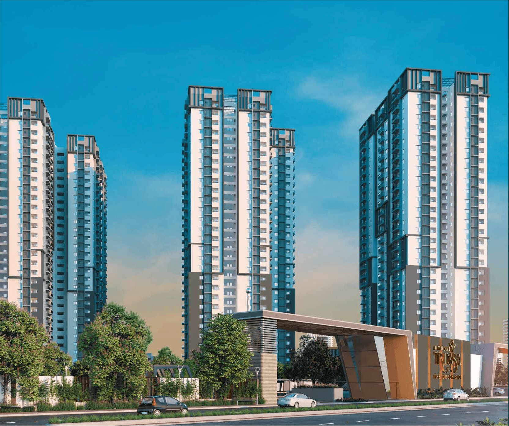 3 Apartment for Sale in My Home Tridasa, Tellapur - ₹1.80 Cr | Ready to Move - Image 1