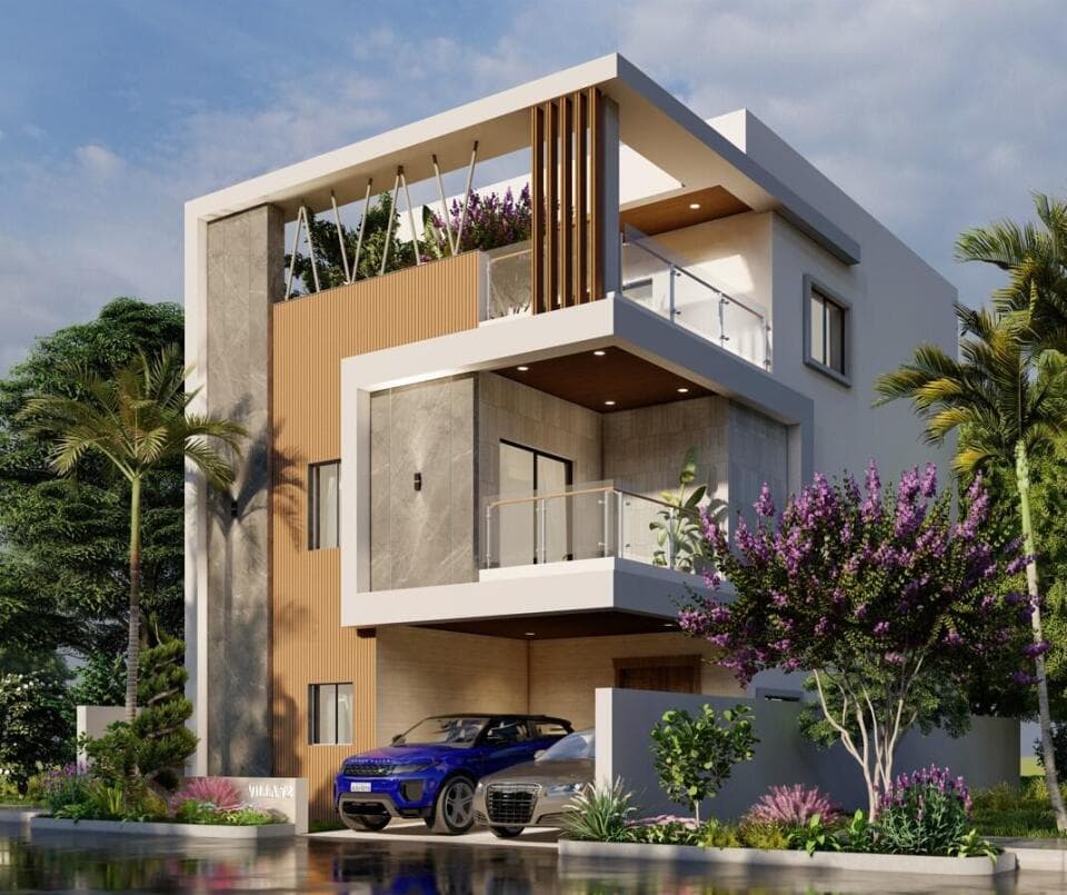 S V Siri Villas project