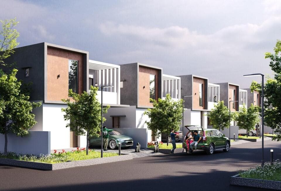 Sark Townhomes Nadergul project
