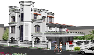 Shanta Sriram Triplex House