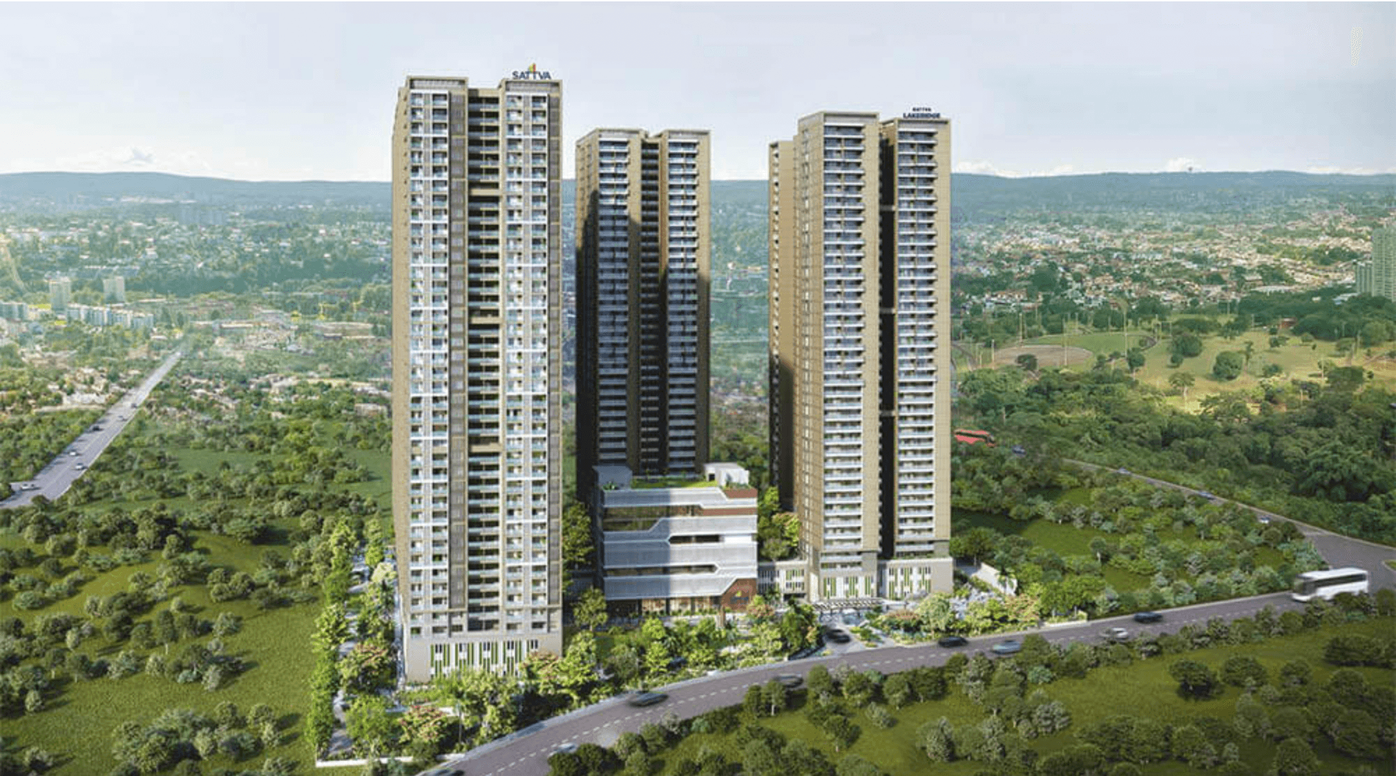 4BHK Apartment for Sale in Sattva Lake Ridge, Neopolis - Image 1
